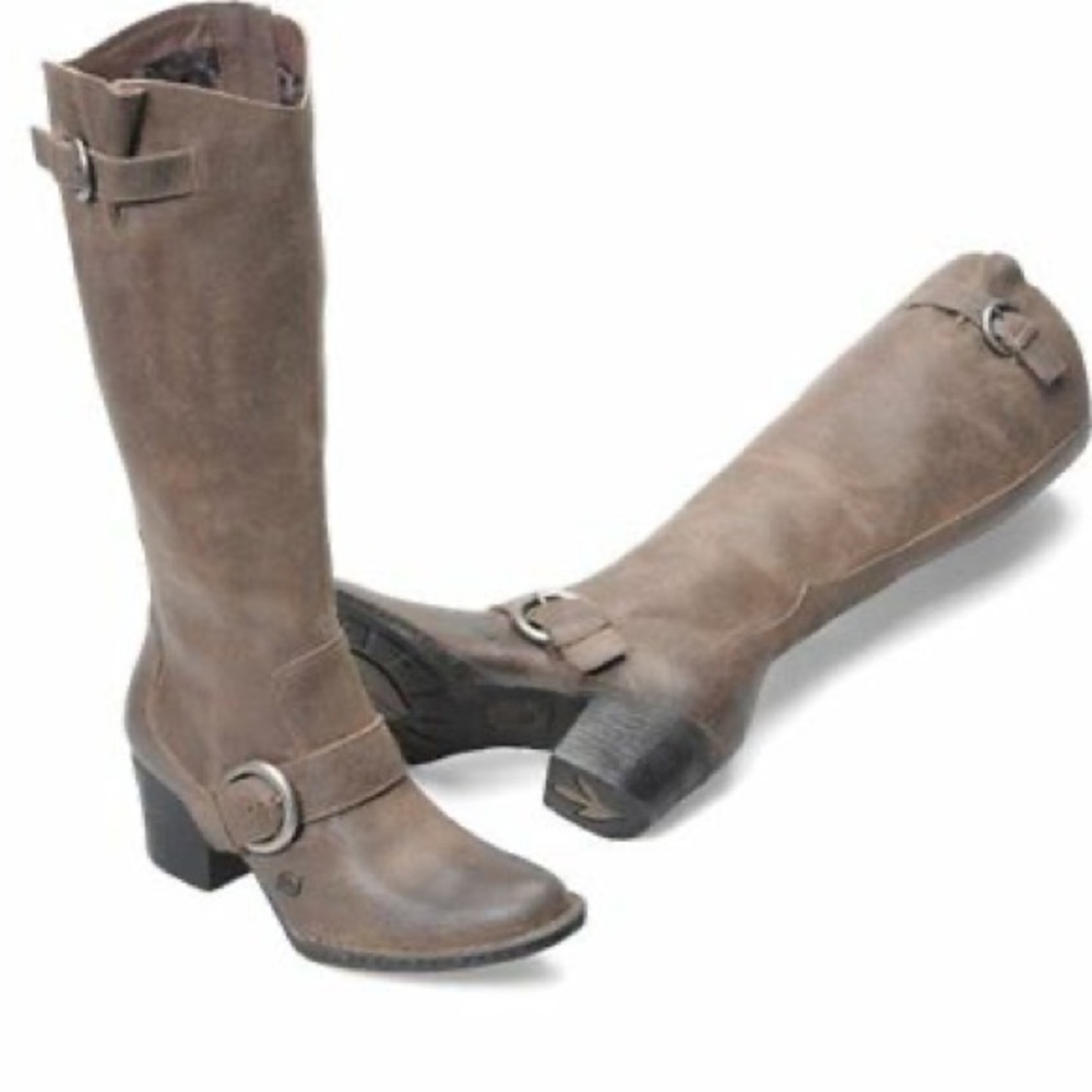 Born Shaylee distressed riding boot